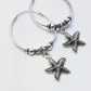Aros argolla Bali + Estrella de mar 2