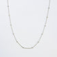 Cadena limada pelotitas 40 cm - 2,6gr